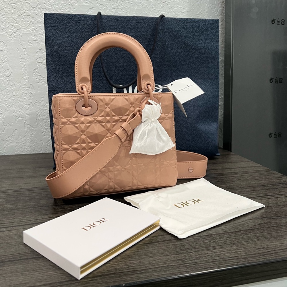 Lady Dior ABC Dior small bag rose